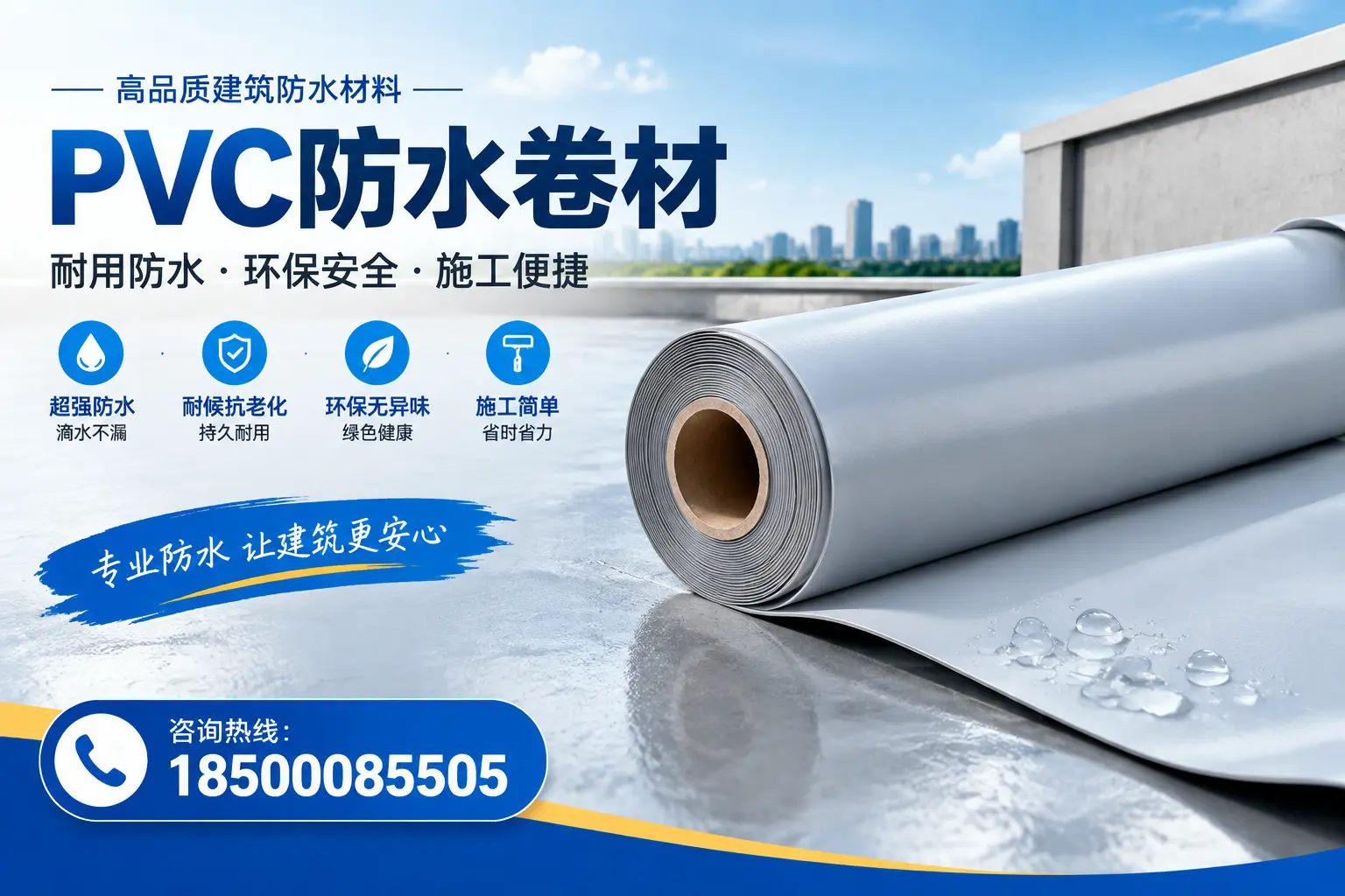 PVC防水卷材选型对比：如何做出明智选择？和田指南